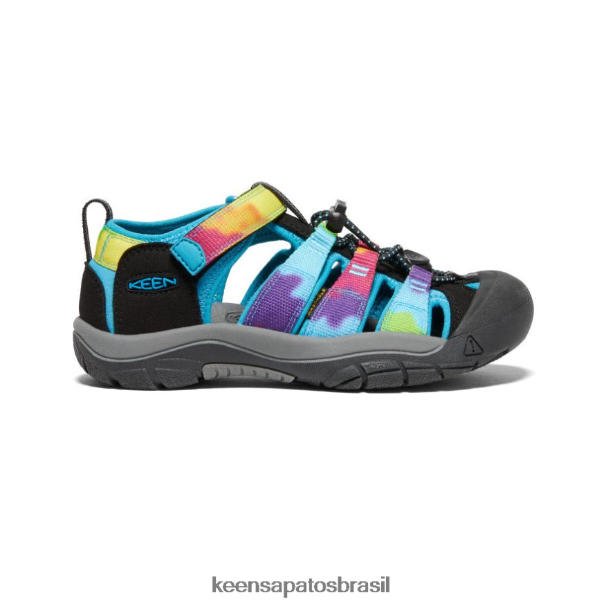 KEEN calçados J8VDXX749 tie-dye arco-íris Nova Iorque h2 Crianças grandes - Image 1
