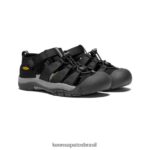KEEN calçados J8VDXX750 Preto amarelo Nova Iorque h2 Crianças grandes - Image 2