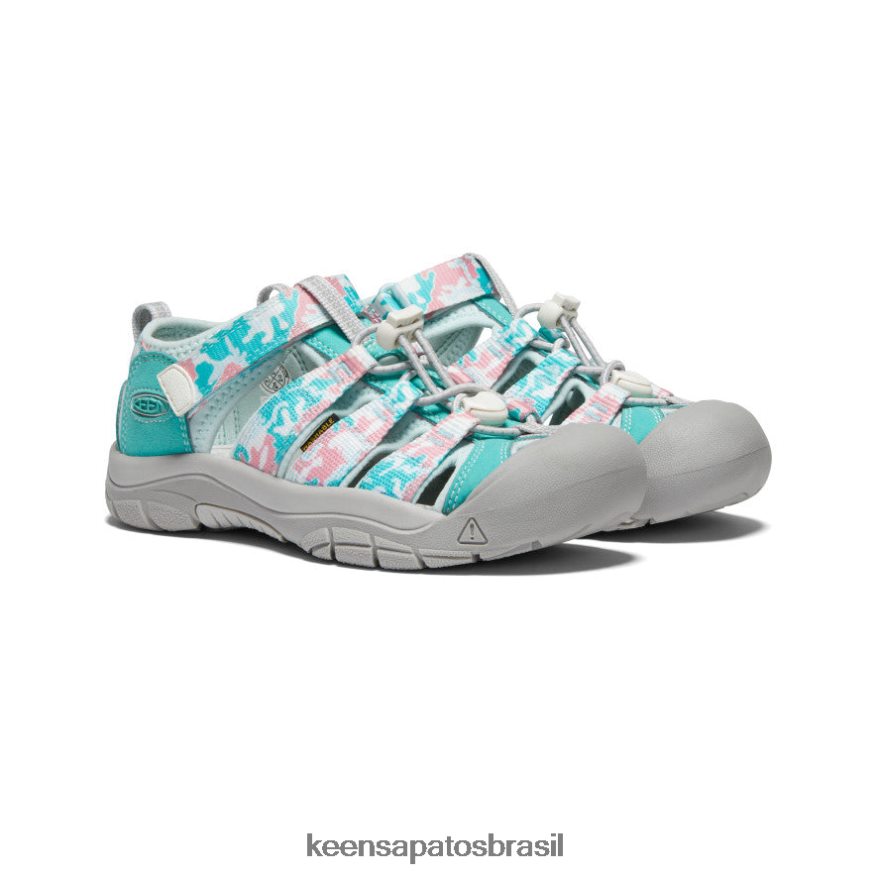 KEEN calçados J8VDXX754 glacê camuflado/rosa Nova Iorque h2 Crianças grandes - Image 2