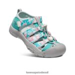 KEEN calçados J8VDXX754 glacê camuflado/rosa Nova Iorque h2 Crianças grandes - Image 3