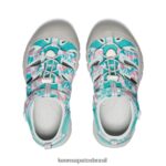 KEEN calçados J8VDXX754 glacê camuflado/rosa Nova Iorque h2 Crianças grandes - Image 4