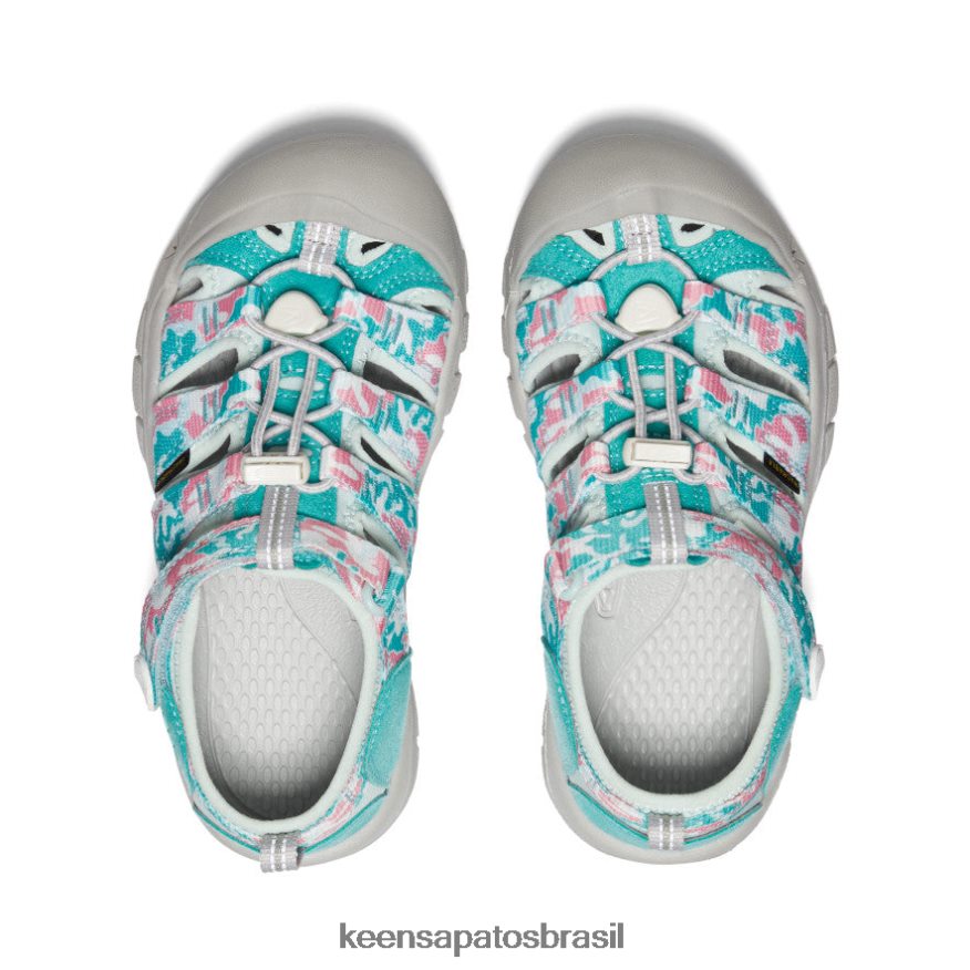 KEEN calçados J8VDXX754 glacê camuflado/rosa Nova Iorque h2 Crianças grandes - Image 4