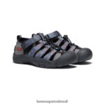 KEEN calçados J8VDXX755 cinza aço/preto Nova Iorque h2 Crianças grandes - Image 2