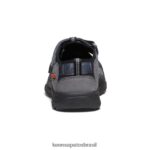 KEEN calçados J8VDXX755 cinza aço/preto Nova Iorque h2 Crianças grandes - Image 5