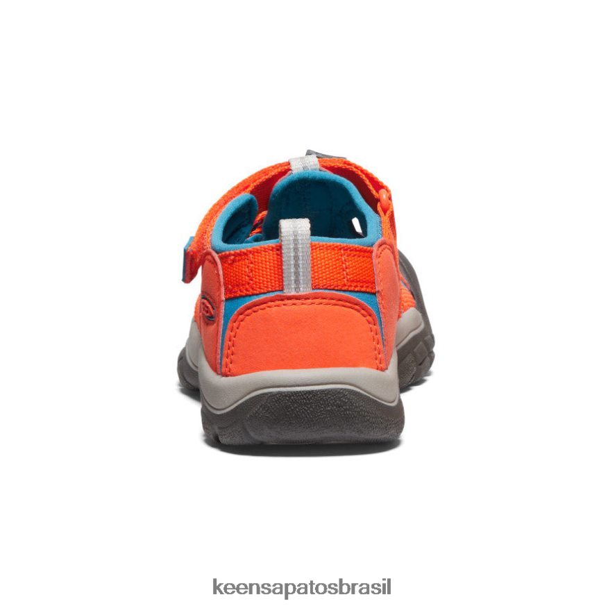 KEEN calçados J8VDXX756 segurança laranja/fiorde azul Nova Iorque h2 Crianças grandes - Image 5