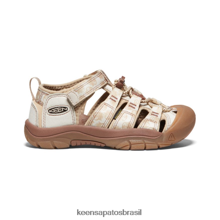 KEEN calçados J8VDXX762 urso esfumaçado/smores newport h2 x urso esfumaçado Crianças grandes - Image 1