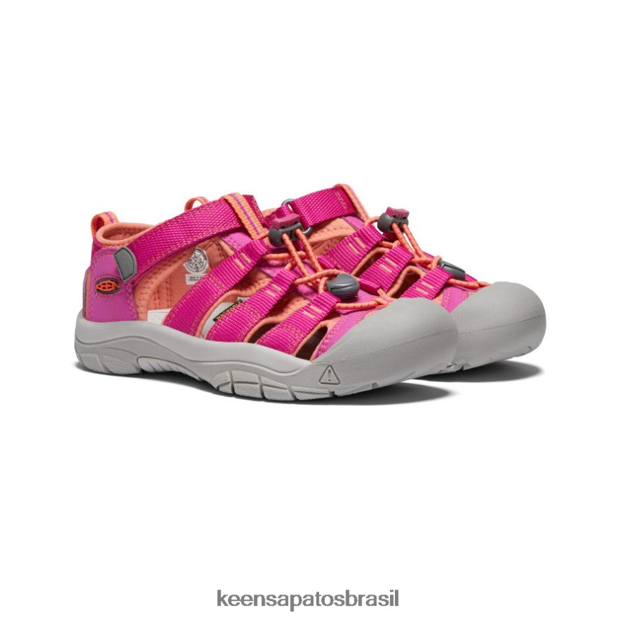 KEEN calçados J8VDXX765 verry berry/coral de fusão Nova Iorque h2 Crianças grandes - Image 2