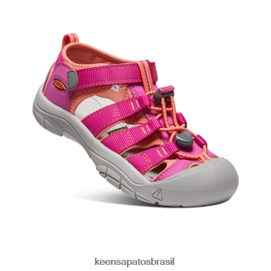 KEEN calçados J8VDXX765 verry berry/coral de fusão Nova Iorque h2 Crianças grandes - Image 3