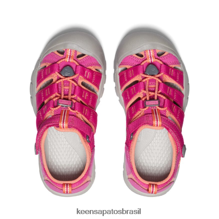 KEEN calçados J8VDXX765 verry berry/coral de fusão Nova Iorque h2 Crianças grandes - Image 4