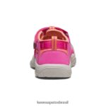 KEEN calçados J8VDXX765 verry berry/coral de fusão Nova Iorque h2 Crianças grandes - Image 5