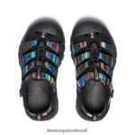 KEEN calçados J8VDXX768 raio preto Nova Iorque h2 Crianças grandes - Image 4