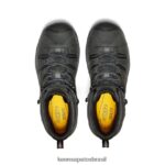 KEEN calçados J8VDXX76 aço cinza/carapaça de tartaruga flint ii impermeável mid (dedo macio) homens - Image 4