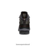 KEEN calçados J8VDXX76 aço cinza/carapaça de tartaruga flint ii impermeável mid (dedo macio) homens - Image 5