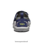KEEN calçados J8VDXX772 profundidades cinza aço/azul riacho nó criancinhas - Image 4