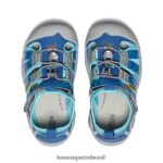 KEEN calçados J8VDXX775 fiorde azul/ipanema riacho nó criancinhas - Image 4