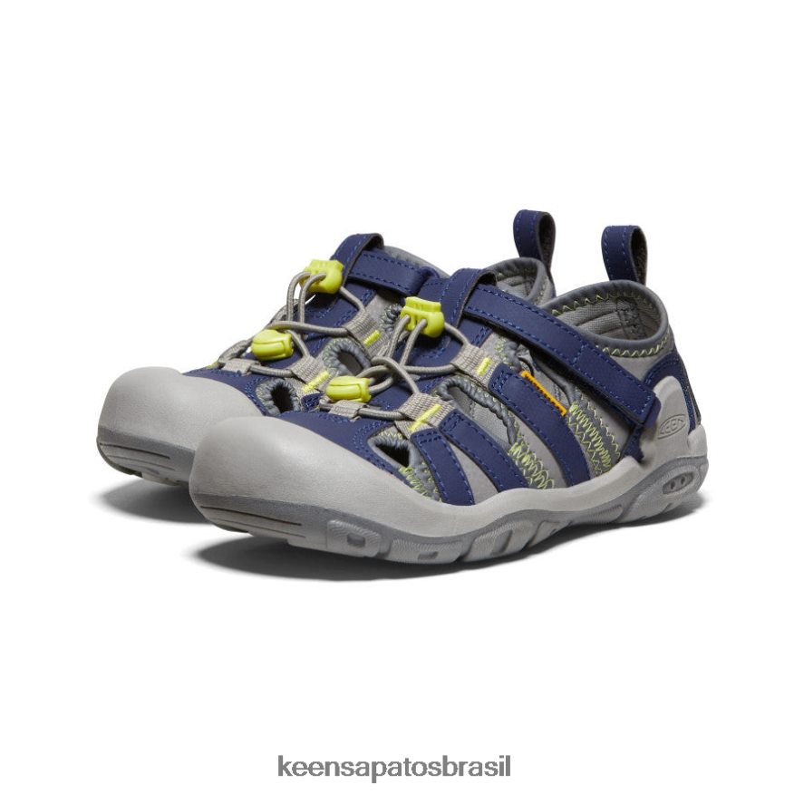 KEEN calçados J8VDXX777 profundidades cinza aço/azul riacho nó Crianças grandes - Image 2