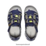 KEEN calçados J8VDXX777 profundidades cinza aço/azul riacho nó Crianças grandes - Image 4