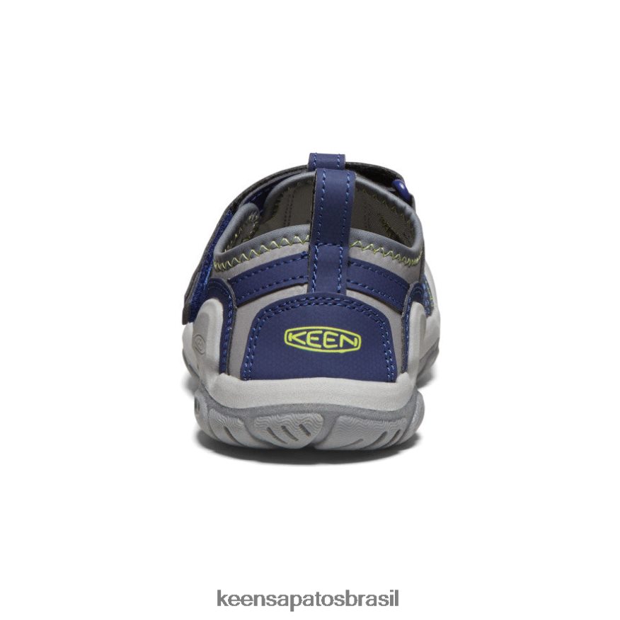 KEEN calçados J8VDXX777 profundidades cinza aço/azul riacho nó Crianças grandes - Image 5