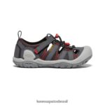 KEEN calçados J8VDXX781 ímã/tapete vermelho riacho nó Crianças grandes