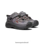 KEEN calçados J8VDXX783 ímã/íbis escarlate sapato esportivo targhee com ventilação criancinhas - Image 2