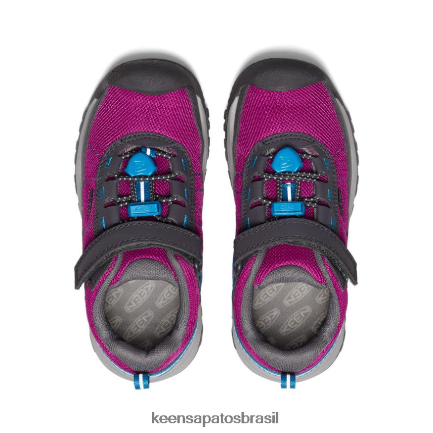 KEEN calçados J8VDXX785 festival fúcsia/ímã sapato esportivo targhee com ventilação criancinhas - Image 4