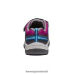 KEEN calçados J8VDXX785 festival fúcsia/ímã sapato esportivo targhee com ventilação criancinhas - Image 5