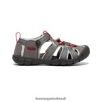 KEEN calçados J8VDXX789 ímã/chuvisco seacamp ii cnx Crianças grandes