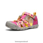 KEEN calçados J8VDXX793 multi/amarelo seacamp ii cnx Crianças grandes - Image 3