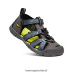 KEEN calçados J8VDXX794 ímã/prímula seacamp ii cnx Crianças grandes - Image 3