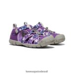 KEEN calçados J8VDXX795 camuflado/tillandsia roxo seacamp ii cnx Crianças grandes - Image 2