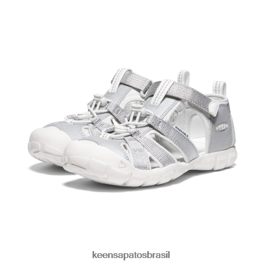 KEEN calçados J8VDXX798 prata/estrela branco seacamp ii cnx Crianças grandes - Image 2