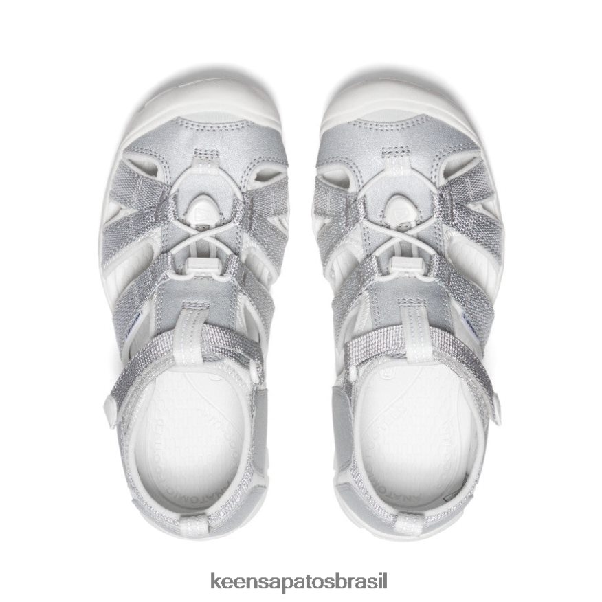 KEEN calçados J8VDXX798 prata/estrela branco seacamp ii cnx Crianças grandes - Image 4