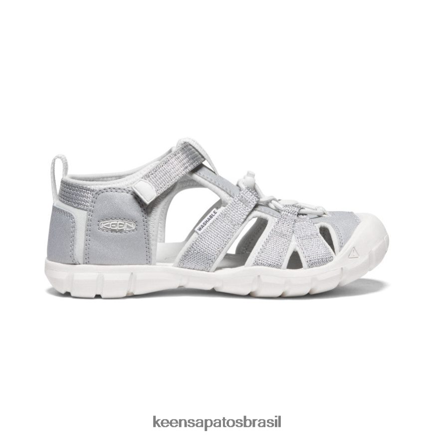 KEEN calçados J8VDXX798 prata/estrela branco seacamp ii cnx Crianças grandes - Image 1