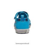 KEEN calçados J8VDXX800 urso esfumaçado/azul fiorde seacamp ii cnx x urso esfumaçado Crianças grandes - Image 5