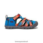 KEEN calçados J8VDXX801 multi/austerno seacamp ii cnx Crianças grandes