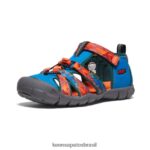 KEEN calçados J8VDXX801 multi/austerno seacamp ii cnx Crianças grandes - Image 3