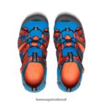 KEEN calçados J8VDXX801 multi/austerno seacamp ii cnx Crianças grandes - Image 4