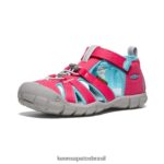 KEEN calçados J8VDXX802 azaléia/ipanema seacamp ii cnx Crianças grandes - Image 3