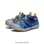 KEEN calçados J8VDXX805 profundidades brilhantes de cobalto/azul seacamp ii cnx Crianças grandes - Image 2