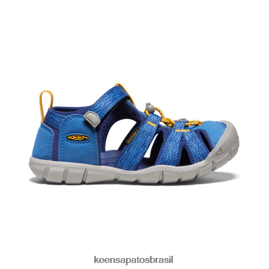 KEEN calçados J8VDXX805 profundidades brilhantes de cobalto/azul seacamp ii cnx Crianças grandes - Image 1