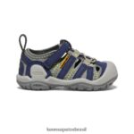 KEEN calçados J8VDXX806 profundidades cinza aço/azul riacho nó crianças