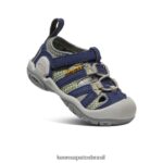 KEEN calçados J8VDXX806 profundidades cinza aço/azul riacho nó crianças - Image 3
