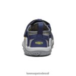 KEEN calçados J8VDXX806 profundidades cinza aço/azul riacho nó crianças - Image 5