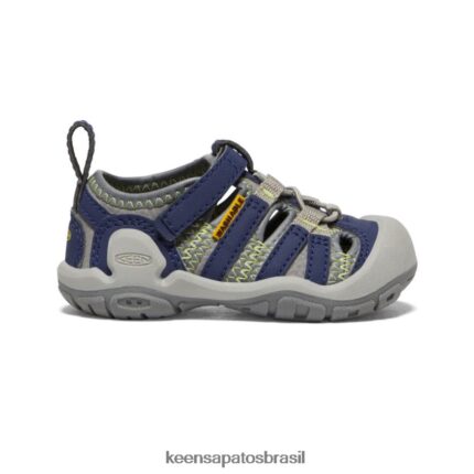 KEEN calçados J8VDXX806 profundidades cinza aço/azul riacho nó crianças