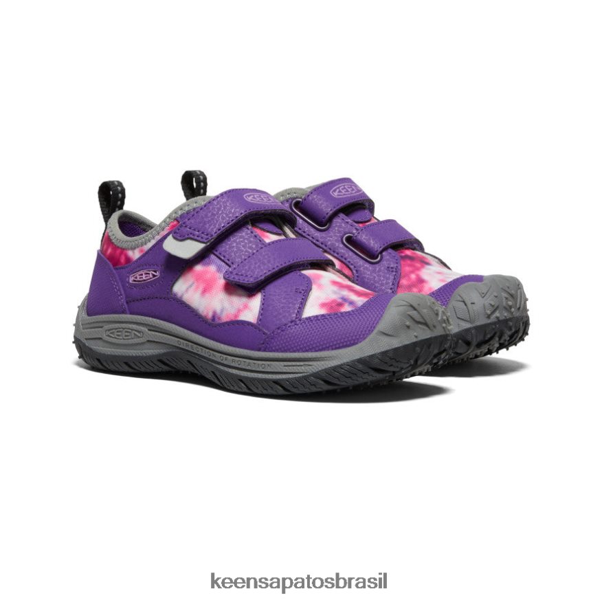 KEEN calçados J8VDXX810 Tillandsia roxa/multi cão de caça rápido criancinhas - Image 2