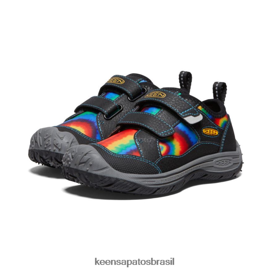 KEEN calçados J8VDXX811 azul vivo/tie dye original cão de caça rápido criancinhas - Image 2