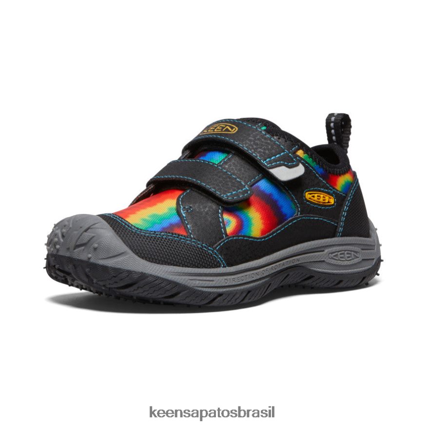 KEEN calçados J8VDXX811 azul vivo/tie dye original cão de caça rápido criancinhas - Image 3