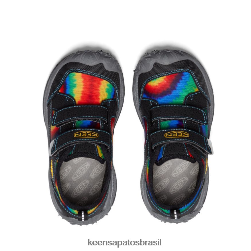 KEEN calçados J8VDXX811 azul vivo/tie dye original cão de caça rápido criancinhas - Image 4