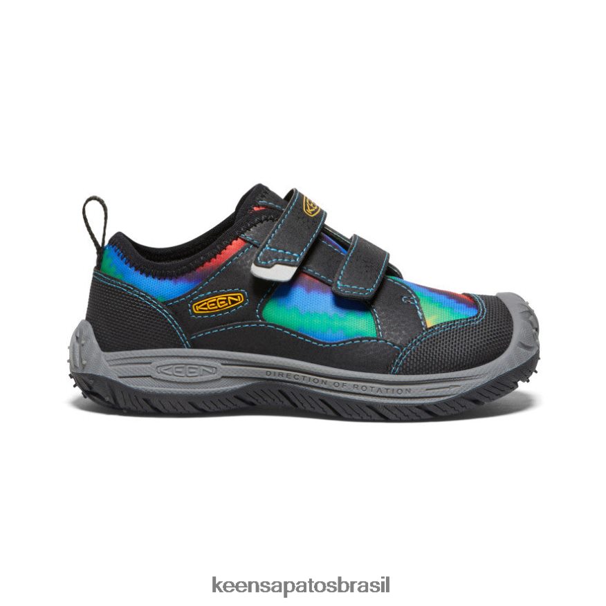 KEEN calçados J8VDXX811 azul vivo/tie dye original cão de caça rápido criancinhas - Image 1