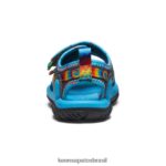 KEEN calçados J8VDXX814 ímã / tie-dye Knotch Creek com dedos abertos crianças - Image 5